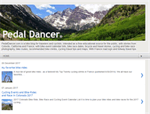 Tablet Screenshot of pedaldancer.com